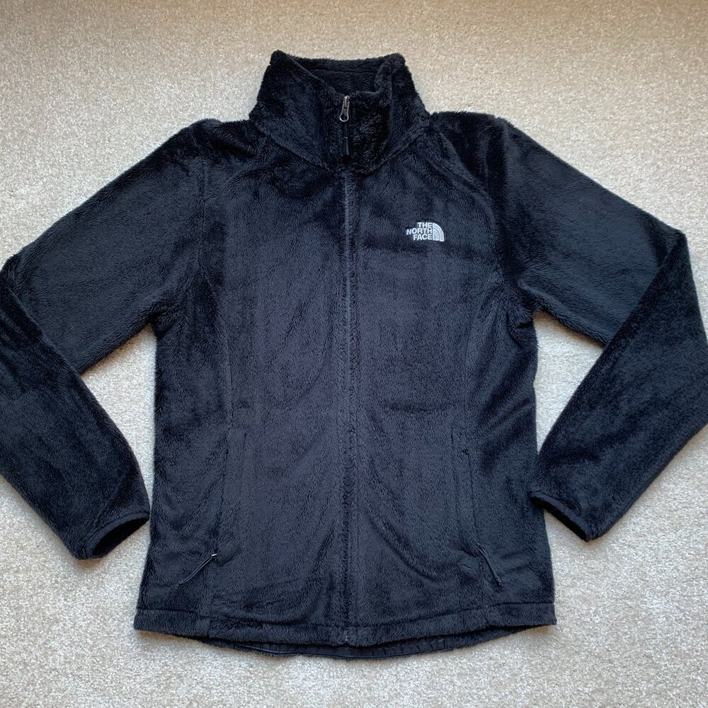 EUC The North Face Women's Osito Fleece Jacket Size Small Black